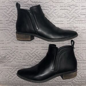 Dolce Vita Leather Ankle Boots 8.5